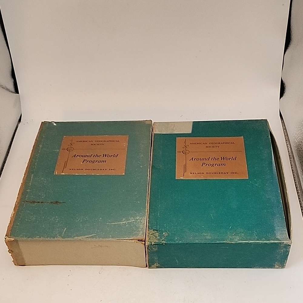 Vintage 50s/60s American Geographical Society Around the World Program